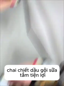 Bộ Chiết Mỹ Phẩm 3 Chai 100ml Kèm Túi PVC | Chai Đựng Dầu Gội Sữa Tắm Du Lịch