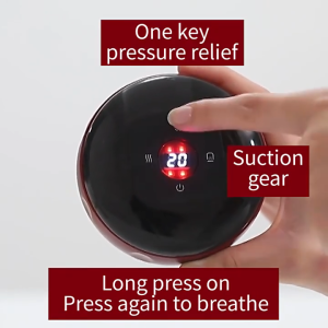 SG【Ready Stock】LZD Intelligent Cupping Set: 3-in-1 Vacuum Cupping & Gua Sha Device with Magnetic Heat Red Light Therapy for Holistic Detox & Pain Relief