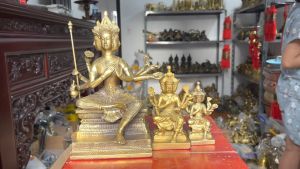 Tượng Phật Thái Tứ Diện - 04 Mặt Tài Lộc Bằng Đồng Cattut Phong Thủy Các Cỡ Hàng Đẹp