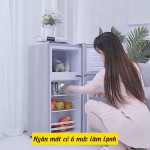 Tủ lạnh mini tủ lạnh mini có ngăn đá dung tích 48L 68L tiết kiệm điện chính hãng - bảo hành 12 tháng