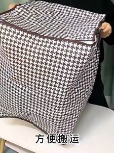 Clothes Storage Bag Quilt Clothes Pillow Organizer Boxes Foldable Dustproof Bedroom Large Capacity With Zipper