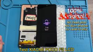 Poco F3 Display Screen Replacement for Xiaomi Poco F3 M2012K11AG Lcd Display Digital Touch Screen with Frame for Poco F3 Pro