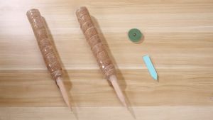 30/40/50cm Coir Moss Totem Pole Creeper Support Climbing Extension Stick