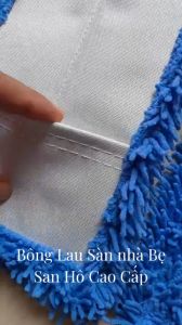 Tấm-Bông-Nùi Lau Nhà Công Nghiệp San Hô 45cm Thay Thế Loại CAO CẤP Microfiber Dày-Bền-Lau Rất Sạch