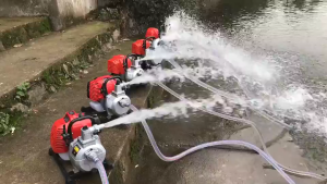 Gasoline Engine Water Pump lrrigation Agricultural Small Self-Priming Pump 7HP High Lift Large Flow