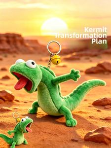 FUMENGLAN | Funny Gecko Stuffed Plush Hanging Decoration