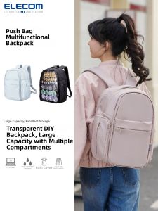 Elecom | Multipurpose Transparent Laptop Backpack 15.6 inch