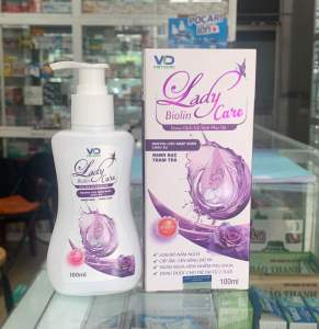 Dung dịch vệ sinh phụ nữ LADY CARE khử mùi hôi ngăn ngừa viêm nhiễm 100ml (chai tím hương phấn)