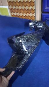 BATOK BELAKANG DAN COVER TANGKI YAMAHA JUPITER Z NEW BURHAN KARBON FORGED