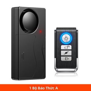 Báo Động Rung Không Dây Awapow 110dB Điều Khiển Từ Xa Chống Trộm Cửa Sổ Hệ Thống An Ninh Xe Đạp & Xe Máy