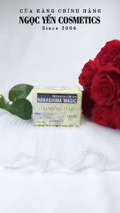 Kem face dưỡng trắng da đa tác dụng Nakashima Magic Collagen&Pearl Nhật Bản (20g)