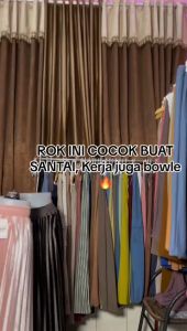 (Bayar Di Tempat) Rok Spandek Jersey Super jumbo