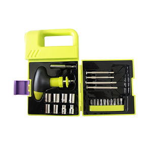 RRS ชุดเครื่องมือช่างพร้อมไฟฉาย 25 ชิ้น - ชุดเซ็ทเครื่องมือช่าง ชุดเครื่องมือ เครื่องมือ