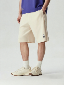 Jack Jones | NBA Lakers Co-branded Mens Shorts Summer Tencel