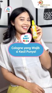 MY BABY Kids Hair & Body Cologne 100ml - Minyak Wangi