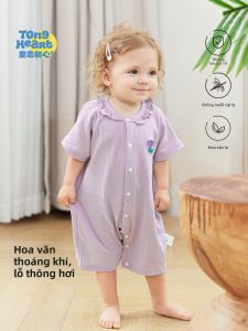 TONGLIANCHUXIN | Breathable Short Sleeve Cotton Bodysuit