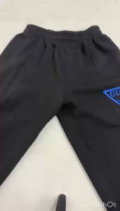 SELUAR SUKAN DEWASA MATERIAL COTTON TEBAL GETAH DI PINGGANG DAN MEMPUNYAI DUA POKET