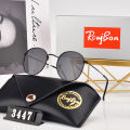 Fashion Brand Designer Women Men Circle Glasses Round Sunglasses Outdoor Popular Metal Sunglasses Eyewear 3447. 