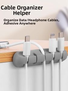 YUHANG | Wire Organizer Adhesive Desk Mount Cable Management Tool