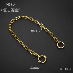 Presbyopic Retro Soft Box Square Bag Decorative Chain Accessories Extension Short Chain Satchel Chain Replacement Shoulder Bag Strap