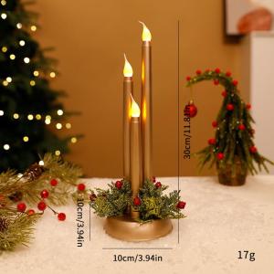 Realistic Smooth Surface Electronic Candles