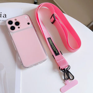 LS | Ốp Điện Thoại Silicone Chống Sốc Có Dây Đeo Cổ Dây Đeo Tay Dây Đeo Chéo Điều Chỉnh Được Dành Cho iPhone 17 16 15 14 13 Pro Max