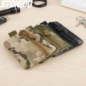 Tactical Outdoor Sports Camouflage Belt Bag Portable EDC Tool Storage Coin Purse for Running Hiking Camping