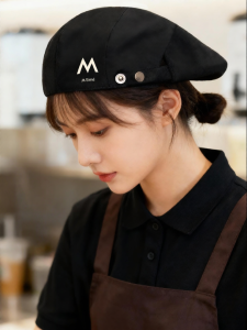 FAYILANG | Coffee and Milk Tea Shop Custom Service Staff Chef Hat Oil-Resistant