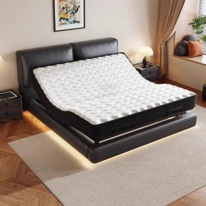 YICHAOJIANG | Giường Điện Đa Năng Điều Khiển Bằng Giọng Nói Có Thể Nâng