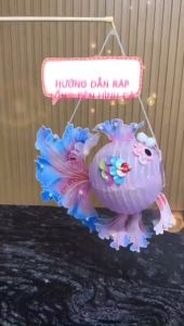 [Xả hàng] Đèn lồng cá chép đính ngọc Hottrend 2024 quà trung thu 2024 - VPP Fimy