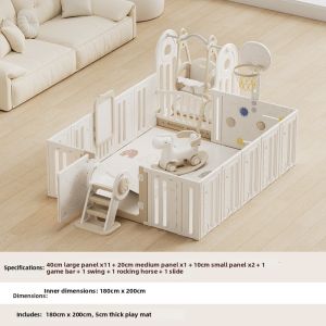 Baby Soul | Baby Game Fence Play Mat Crawling Activity Area