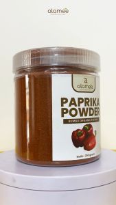 ALAMEE Paprika Powder Ground Bumbu Dapur Instan Bubuk Organik Murni Asli Tanpa Campuran 250gr