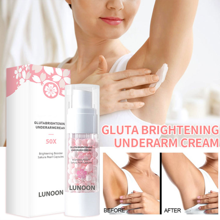 GMEELAN Sakura Underarm Whitening Cream Glutathione 30g 5X