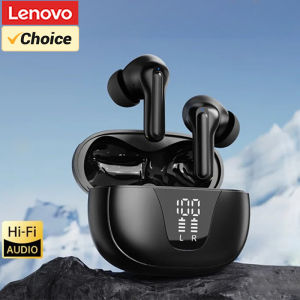 Lenovo | Original Lenovo XT58 Wireless Earphones Bluetooth V5.4 Noise Reduction Gaming Headset HiFi Stereo Sound LED Display Earbuds Mic