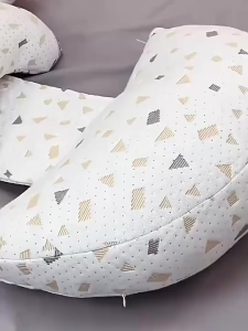 LUCKYBABE U Shaped Pregnancy Pillow Belly and Back Support Maternity Cushion Full Body Pregnancy Pillow for Side Sleeping Comfort