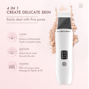 Ultrasonic Skin Scrubber Peeling Machine EMS Negative Ion Blackhead Export Mask Imported Lifting Firming Facial Cleansing