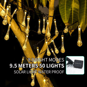 Solar christmas Light LED Fairy String Lights Waterproof 8 Lighting Modes String Lights for Garden Patio Tree wedding Party Decor New year 103M/52M/42M/32M/22M/12M/7M