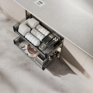 HIGOLD | Double Layered Drawer Storage Organizer