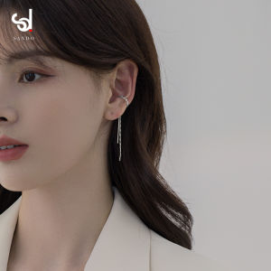 Tassel Ear Cuff No Piercing Womens Fashion Jewelry Earring Design Trendy Hanging Ear Clip on Earrings Korean Style Accessories