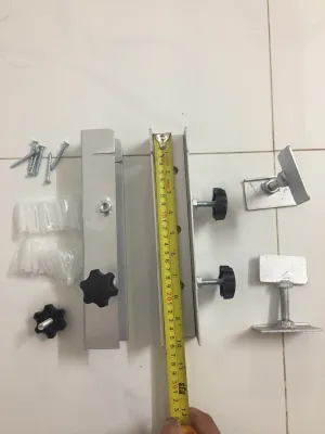 Bộ ray u và phụ kiện cửa chống ngập cao 20 cm. Lh tư vấn 0839698880