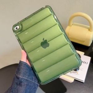 TB001 Transparent Jacket Puffer Clear Tablet Cover for Case for Xiaomi Poco pad C1 8 7 6 Redmi pad se 2 9.7 Ipad A16 11th 10th 10.9 7th 8th 9th 10.2 ipad 5 6 9.7 4 7 ipad air 4 air 5 Samsung t220 t225 tab a7 lite a8 10.5 Tab A11 A9 Plus Honor pad x8a X8B