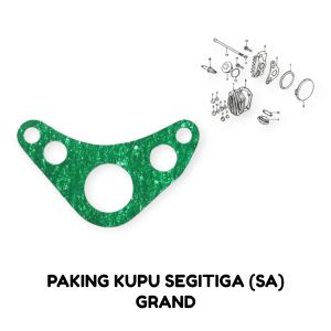 Paking (SA) Kupu / Segitiga Grand - Packing Peking Gasket Perpak Silinder Head Sayap Kupu Honda Astrea 800 Prima Star Supra