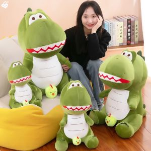 New Arrive 30/45/60CM chick Dinosaur Pillow Plush Toys Doll Stuffed Toys for Girls Sleeping Large Pillow Accompanying Doll Ragdoll Girl Soft Baby Toys