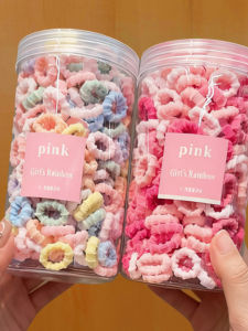 Gentle Non-Slip Elastic Hair Ties for Thin Hair Little Girls