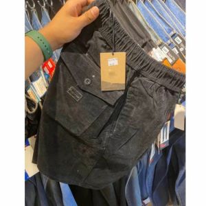 BEST SELLER REAL PICT celana pendek pria Corduroy branded