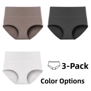 miiow | High Waist Pure Cotton Womens Underwear Antibacterial Crotch Abdomen Shaping Butt Lifting Triangle Shorts Youth Cotton Fabric