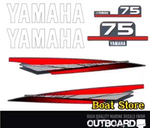 [ Bộ Đề Can Chữ-Số][IN DECAL THEO YÊU CẦU] Dán Đầu Máy Yamaha 75HP-2ThìĐề Can Dán Đẹp-Sắc Nét Có 3 Mẫu Lựa Chọn Gía Khuyến Mãi-BOAT STORE