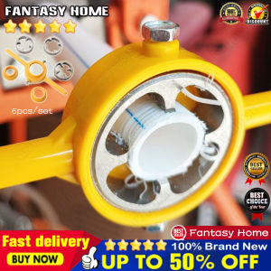 👍Priority 24H+Exclusive👍6pcs PVC Pipe Threader NPT Thread Tap Die Set Powerful 1/2 3/4 1 Inch Plumbing PVC Threading Tool High evaluation Maker Screw Die Set Hand Tool Widely recognized