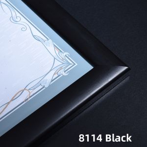 Modern Simple Style Solid Wood Picture Frame for Hanging Wall A3 A4 Size Business License Certificate Frame Decorative Item