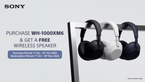 [NEW] Sony WH-1000XM6 Wireless Headphones | Advanced Noise Cancelling Technology | Comfort Design